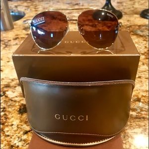 Gucci Aviator Sunglasses New